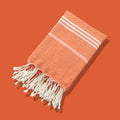 Dopamine Dream Blissful Coral Beach Towel for Pool & Summer Vacation