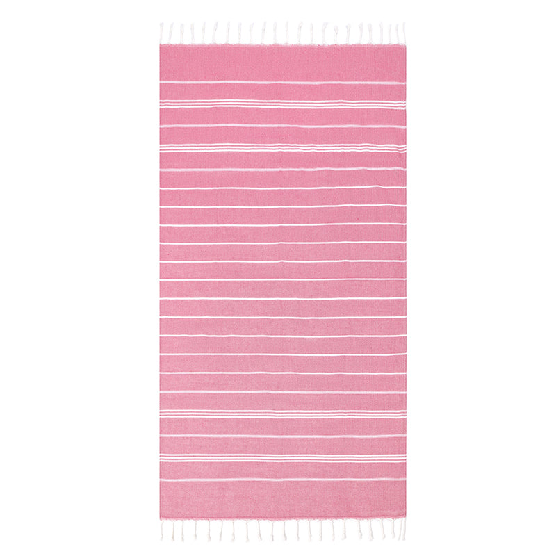 Dopamine Dream Pink Passion Beach Towel for Beach Photos & Vacation