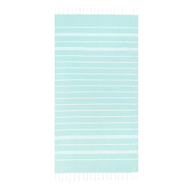 Dopamine Dream Aqua Bliss Beach Towel for Pool & Tropical Vacation